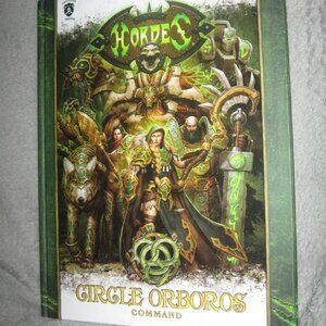 Warmachine RPG Hardcover Book Forces of Hordes: Circle of Orboros Command 2409A7